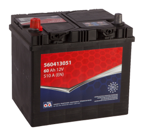 AD 60 Ah 510 A Japan + / - Akumuliatoriai