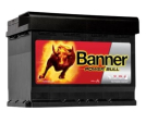 Banner 63Ah 620A 12V Power PRO akumuliatorius