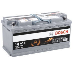 Bosch 105 Ah 950 A S5A15 AGM Akumuliatoriai