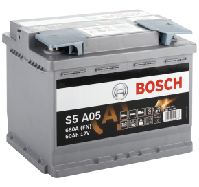 Bosch 60 Ah 680 A S5A05 Akumuliatoriai