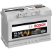 Bosch 70 Ah 760 A S5A08 AGM Akumuliatoriai