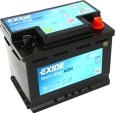 Exide 60Ah 680 A EK600 AGM