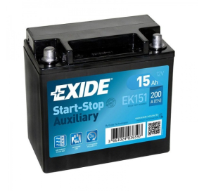 Exide 15 Ah 200 A EK151 AGM Akumuliatoriai