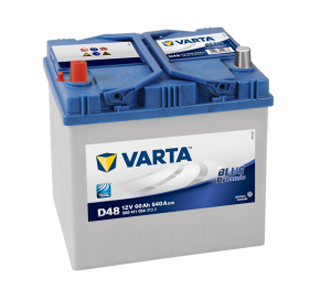 Varta 60 Ah 540 A D48 Akumuliatoriai