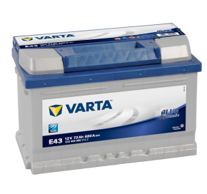 Varta 72 Ah 680 A E43 Akumuliatoriai