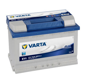 Varta 74 Ah 680 A E11 Akumuliatoriai