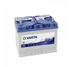 VARTA 72 Ah 760 A N72 EFB Akumuliatoriai