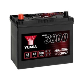 Yuasa 45 Ah 400 A YBX3057 Akumuliatoriai