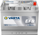 VARTA 72 Ah 760 A N72 EFB
