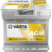 Varta 50 Ah 540 A EN A9 AGM Akumuliatoriai