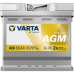 Varta 50 Ah 540 A EN A9 AGM Akumuliatoriai