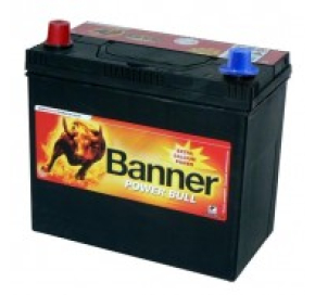 Banner 45 Ah 390A +- 12V Power- Atvirkščias poliariškumas