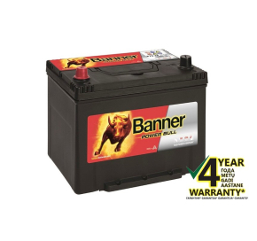 Banner 70Ah 600A +- 12V Power - Atvirkščias poliariškumas