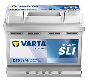 Varta 63 Ah 610 A D15 Akumuliatoriai Varta 63 Ah 610 A D15 Akumuliatoriai