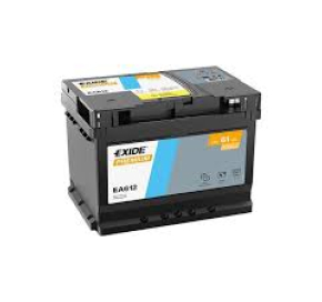 Exide 61 Ah 600 A EA612 Akumuliatoriai