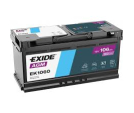 Exide 106 Ah 950 A EK1060 AGM