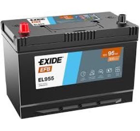 EXIDE 95 Ah 800 A EN EL955 Atvirkščias poliariškumas EXIDE 95 Ah 800 A EN EL955 Atvirkščias poliariškumas